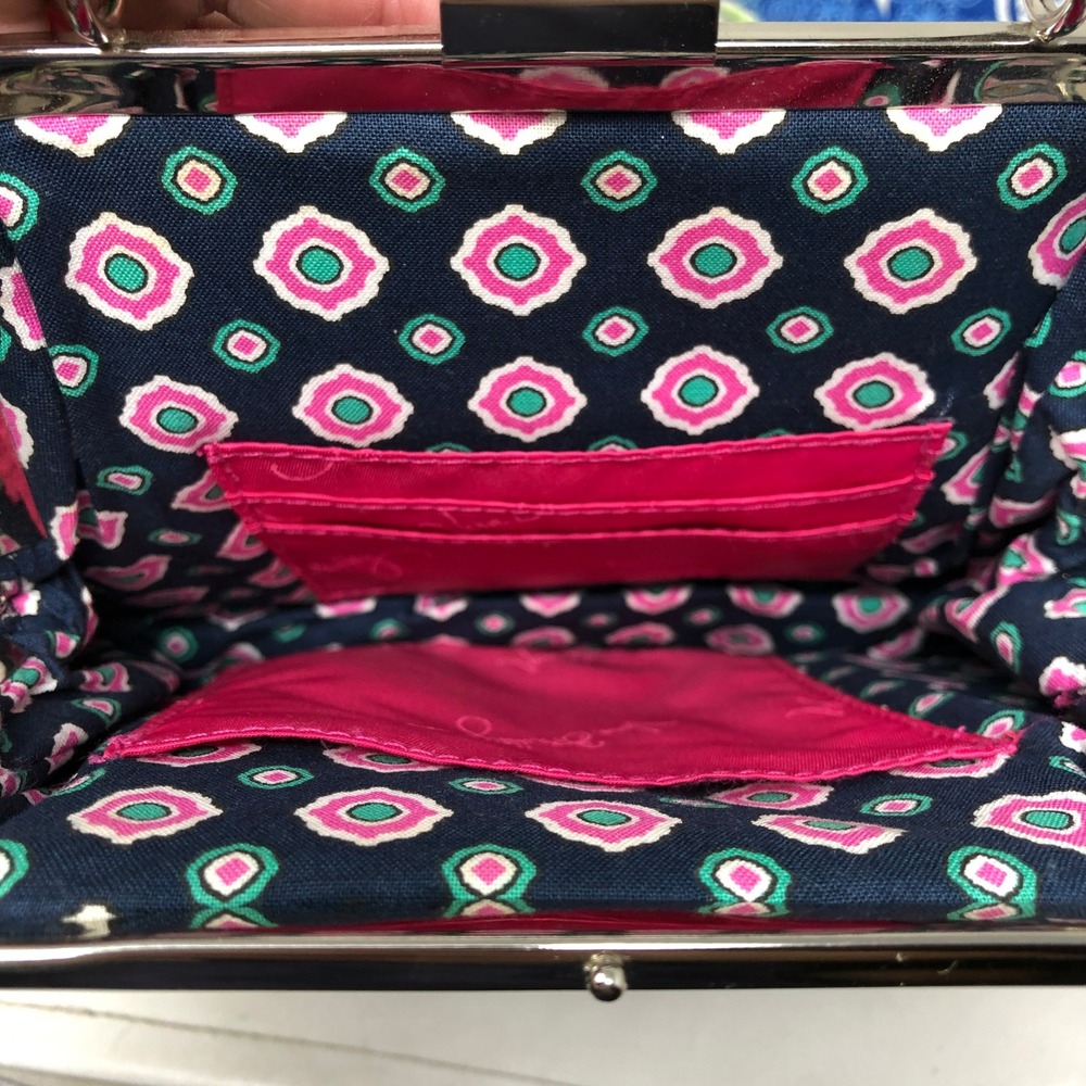 Vera Bradley Bag Lot 7 Quilted Tote Cosmetic Mini Clasp Floral Paisley Multi - Picture 4 of 15